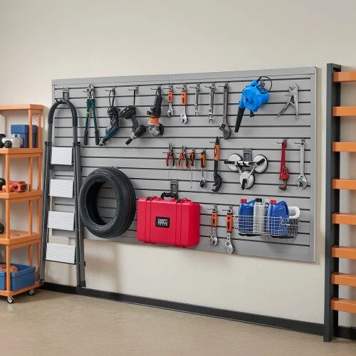 VEVOR Pilka PVC garažinė sienelė su priedais