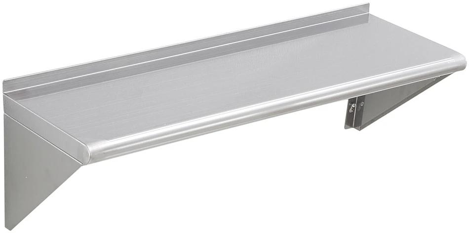 VEVOR 91 cm x 30 cm nerūdijančio plieno lentyna