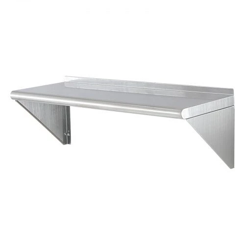 VEVOR 91 cm x 30 cm nerūdijančio plieno lentyna