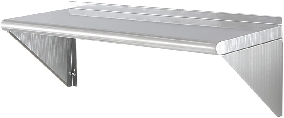VEVOR 91 cm x 30 cm nerūdijančio plieno lentyna