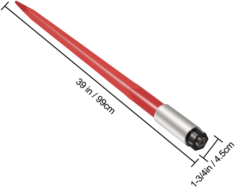 VEVOR Šieno smaigai pora, 39 cm iki 1360 kg