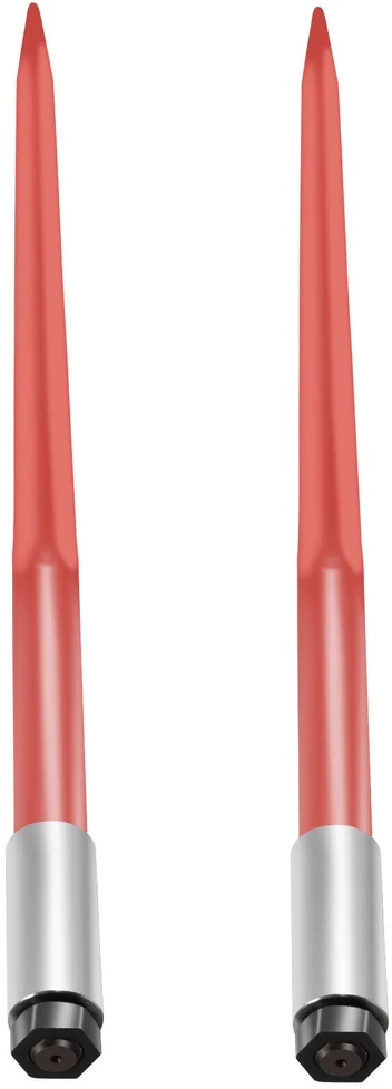 VEVOR Šakės šienui 43 cm ilgio, talpa 1360 kg