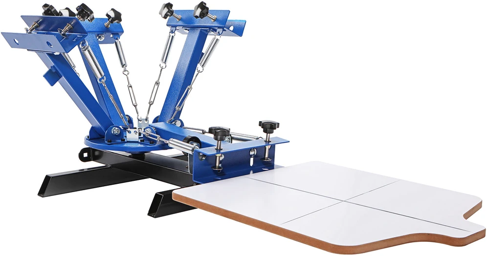 Spausdintuvas VEVOR 4 spalvų 1 stotis šilkografinė spauda