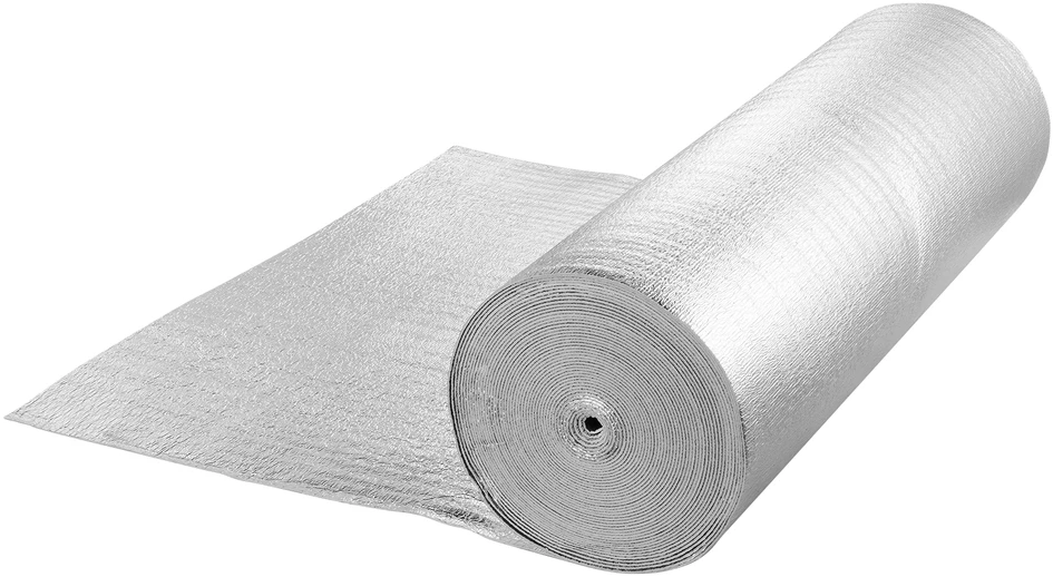 VEVOR Dviejų sluoksnių atspindinti izoliacija 122x7620 cm