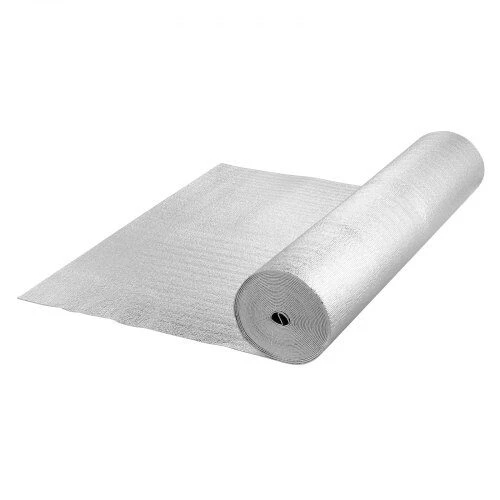 VEVOR Dviejų sluoksnių šiluminė izoliacija 122 cm x 15,2 m