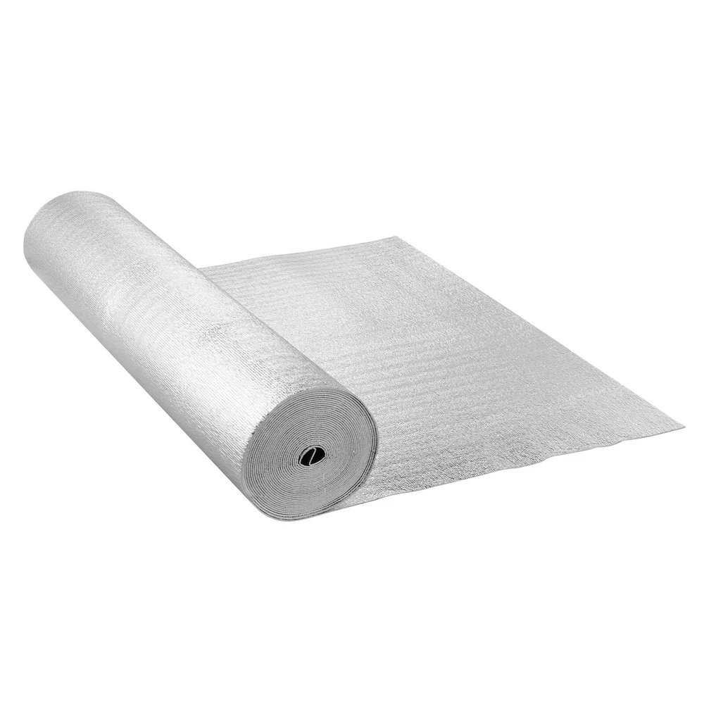 VEVOR Dviejų sluoksnių šiluminė izoliacija 122 cm x 15,2 m