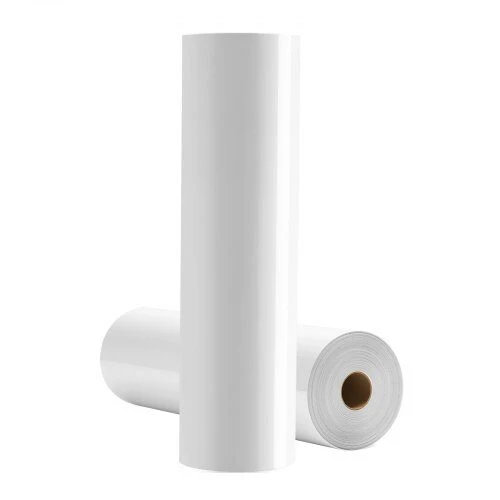 VEVOR Termo plėvelė blizgi balta 30 cm x 2133 cm