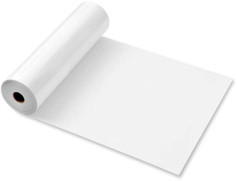 VEVOR Termo plėvelė blizgi balta 30 cm x 2133 cm