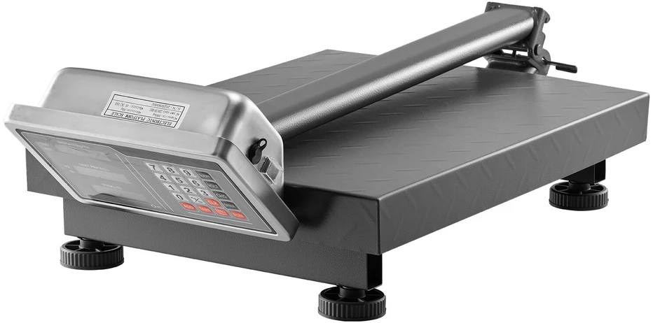 VEVOR Elektroninės platforminės svarstyklės 300 kg, tikslumas 50 g