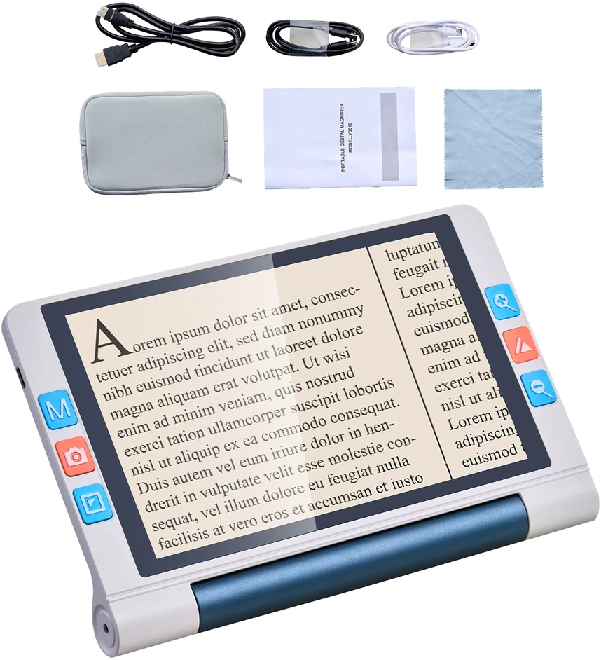 VEVOR Nešiojamas elektroninis vaizdo didintuvas