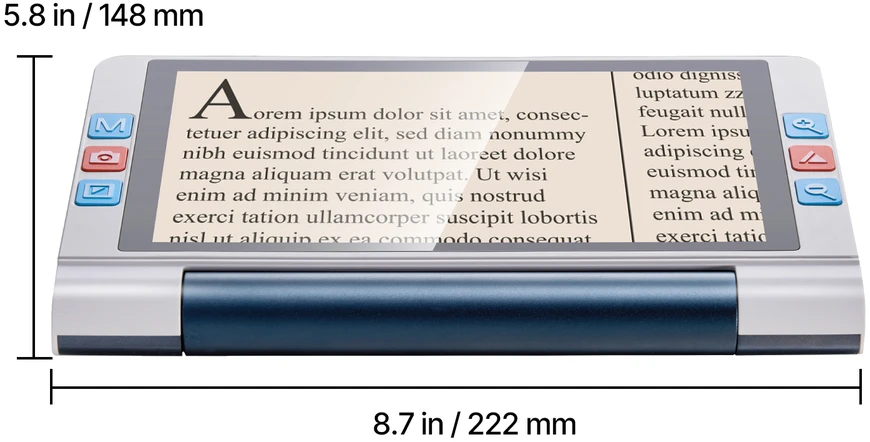 VEVOR Nešiojamas elektroninis vaizdo didintuvas