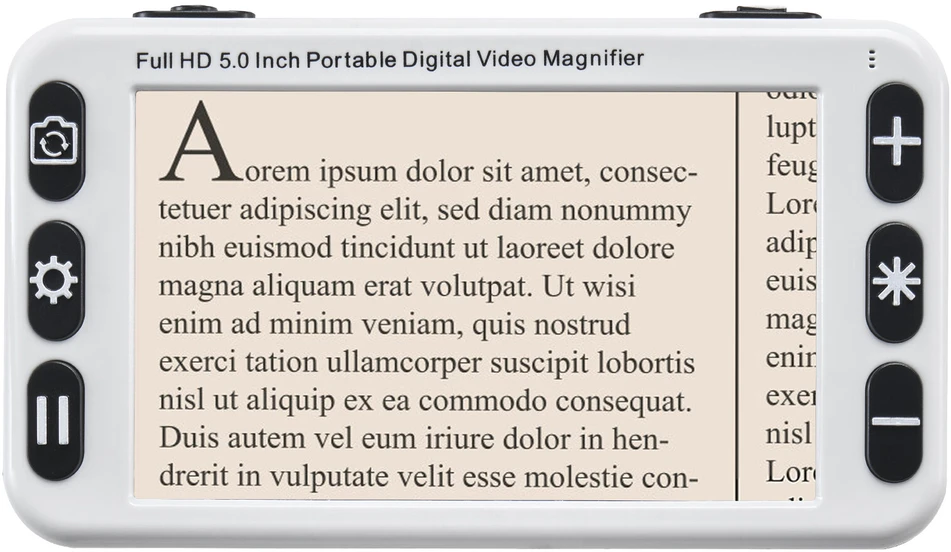 VEVOR Nešiojamas skaitmeninis vaizdo didintuvas 2-48X
