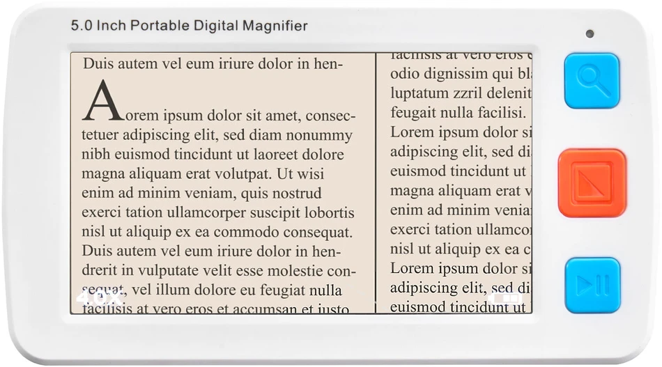 VEVOR Nešiojama skaitmeninė didinimo priemonė 127 mm