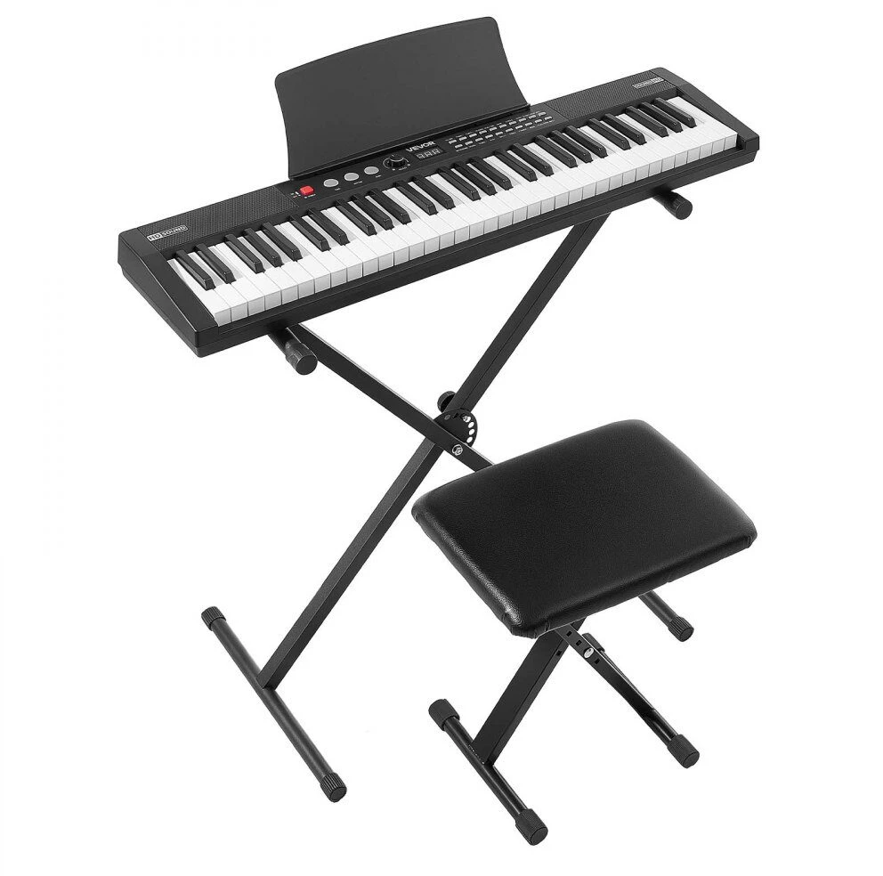 Skaitmeninis pianinas VEVOR NM-8609, 61 klavišas