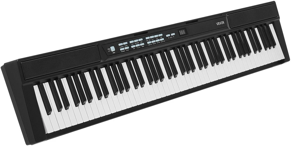 Skaitmeninis pianinas VEVOR 2002, 88 pusiau pasunkinti klavišai