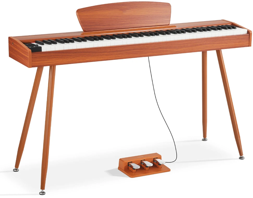 VEVOR Elektrinis pianinas 88 klavišų, medinis korpusas