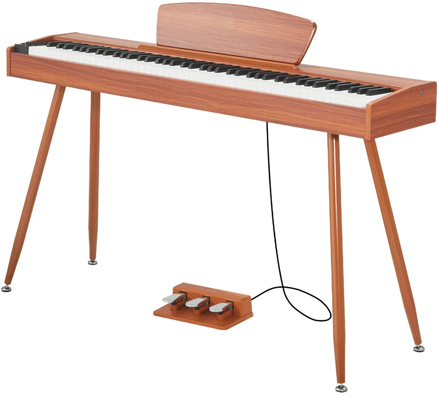 VEVOR Elektrinis pianinas 88 klavišų, medinis korpusas