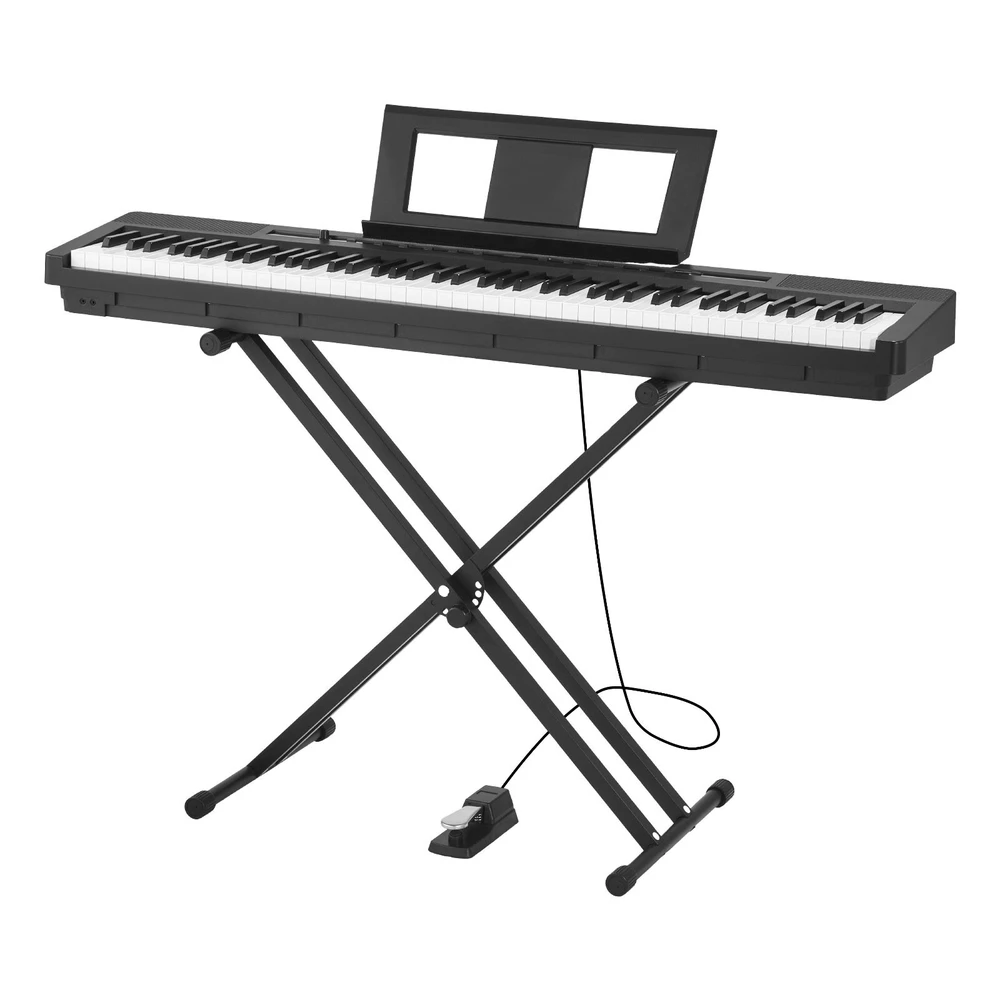 VEVOR Skaitmeninis pianinas su svertinėmis klavišais, 88 klavišai