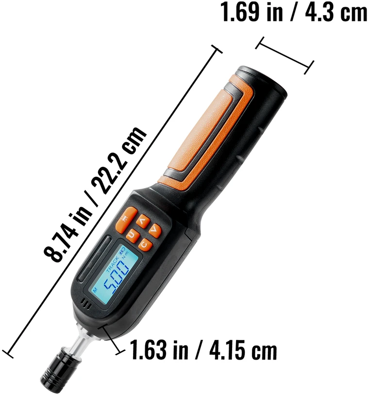 VEVOR Skaitmeninis sukimo momento atsuktuvas 1/4"