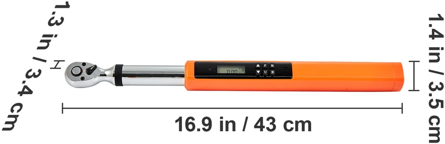 VEVOR Elektroninis skaitmeninis momento veržliaraktis 3/8"