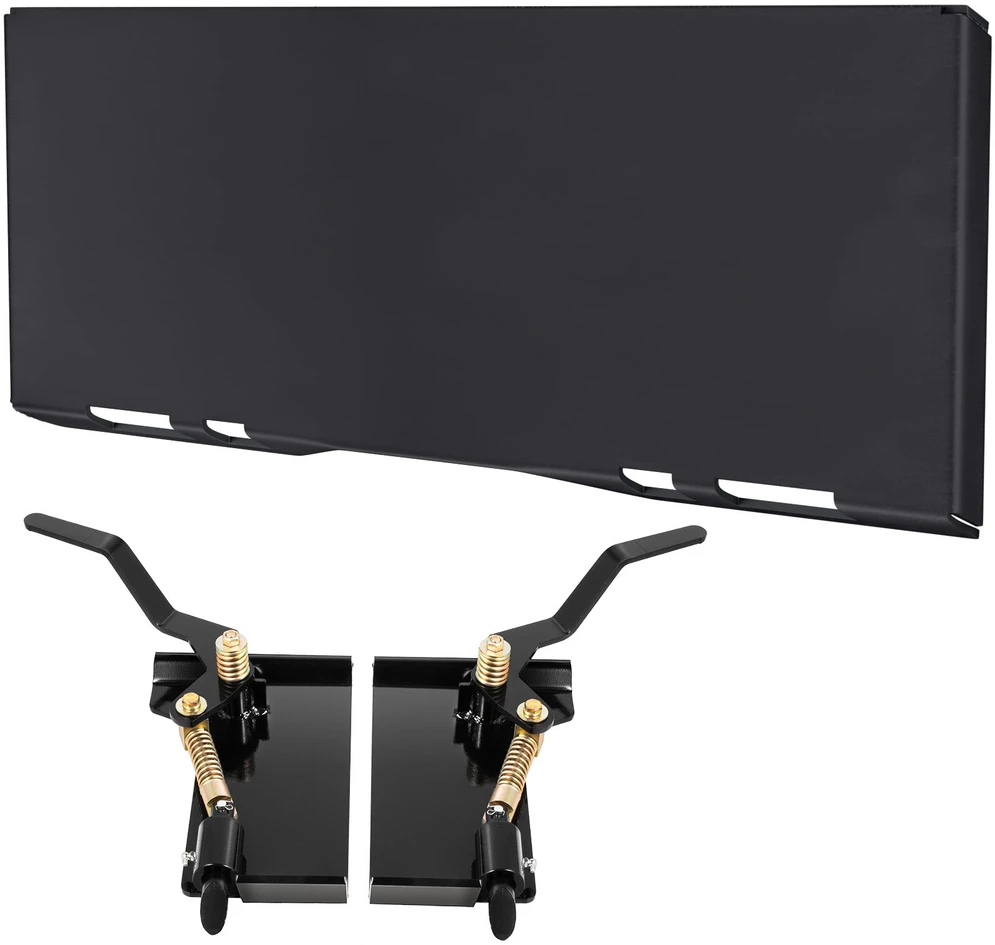 VEVOR Greito tvirtinimo plokštė krautuvams ir traktoriams, 9.525 mm storio plienas, 114.3 cm plotis, greito tvirtinimo plokštė, greito tvirtinimo adapteris, tvirtinimo plokštė