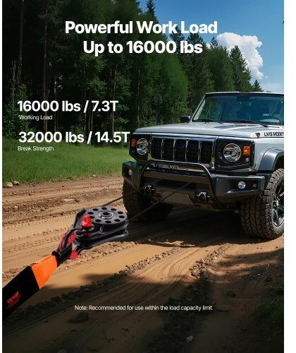 VEVOR 14,5 tonos gelbėjimo skriemulys ATV UTV