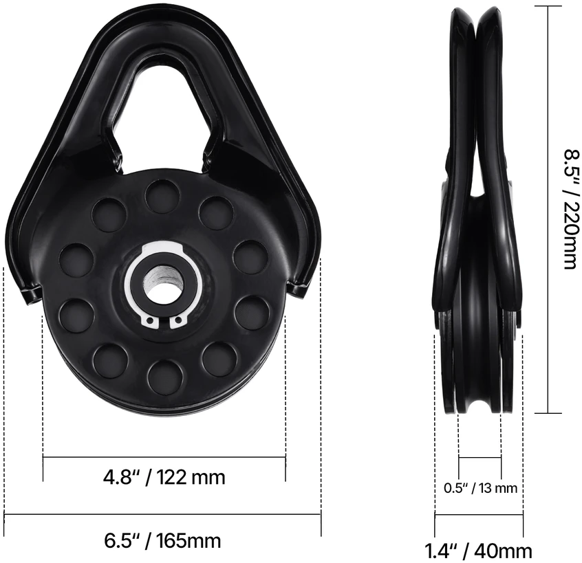 VEVOR 14,5 tonos gelbėjimo skriemulys ATV UTV