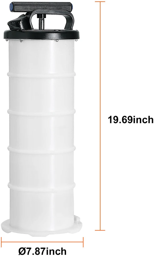 VEVOR 6.5 litrų rankinis skysčių ištraukiklis