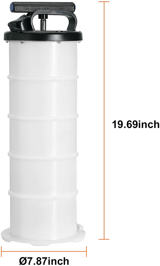 VEVOR 6.5 litrų rankinis skysčių ištraukiklis