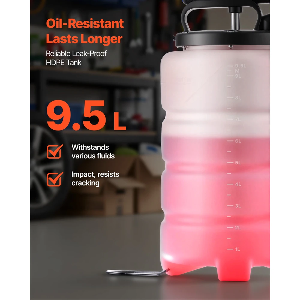 VEVOR Rankinis vakuuminis 9,5 l skysčių ištraukiklis