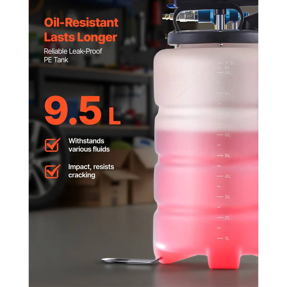 VEVOR Skysčių ištraukiklis, 9.5 l talpa