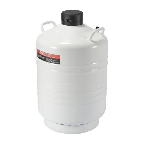 VEVOR Skysto azoto talpykla 30 L su 6 talpyklomis