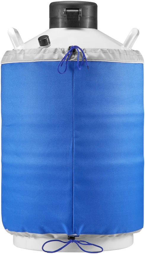 VEVOR Skysto azoto talpa 20 l aliuminio lydinio LN2 indas 6 talpyklos