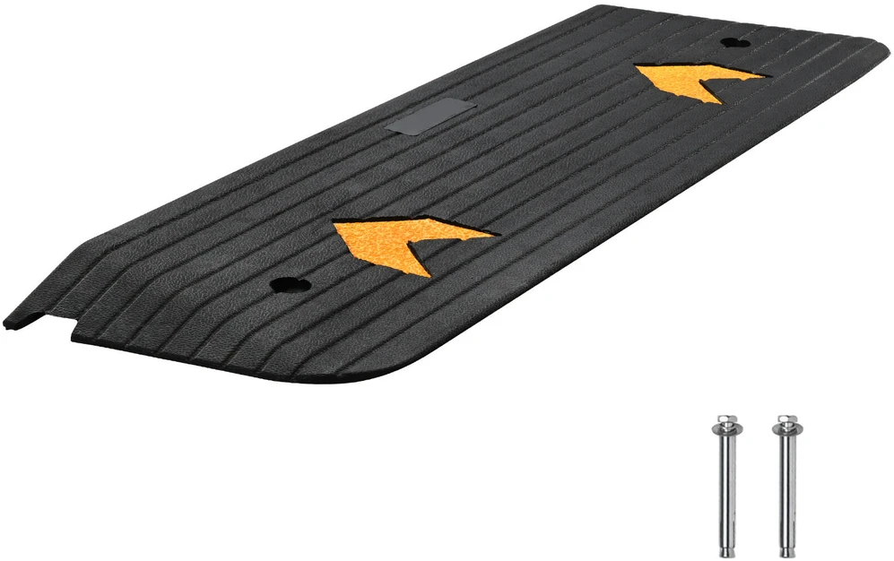 VEVOR Guminis slenksčio rampas 2.5 cm įvažiavimas