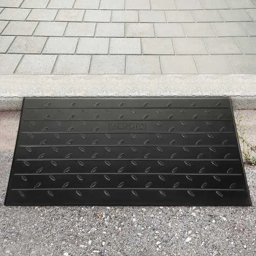 Vevor Guminė slenksčio rampa – 10,2 cm aukščio, iki 1000 kg apkrova