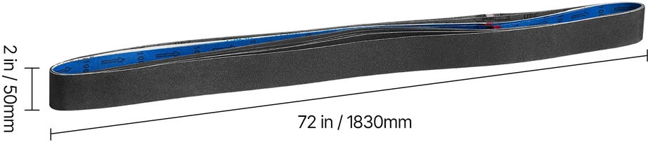 VEVOR Šlifavimo juostos 50 x 1830 mm šlifuokliui