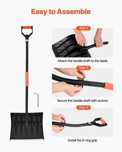VEVOR Sniego kastuvas takui, 42 cm pločio