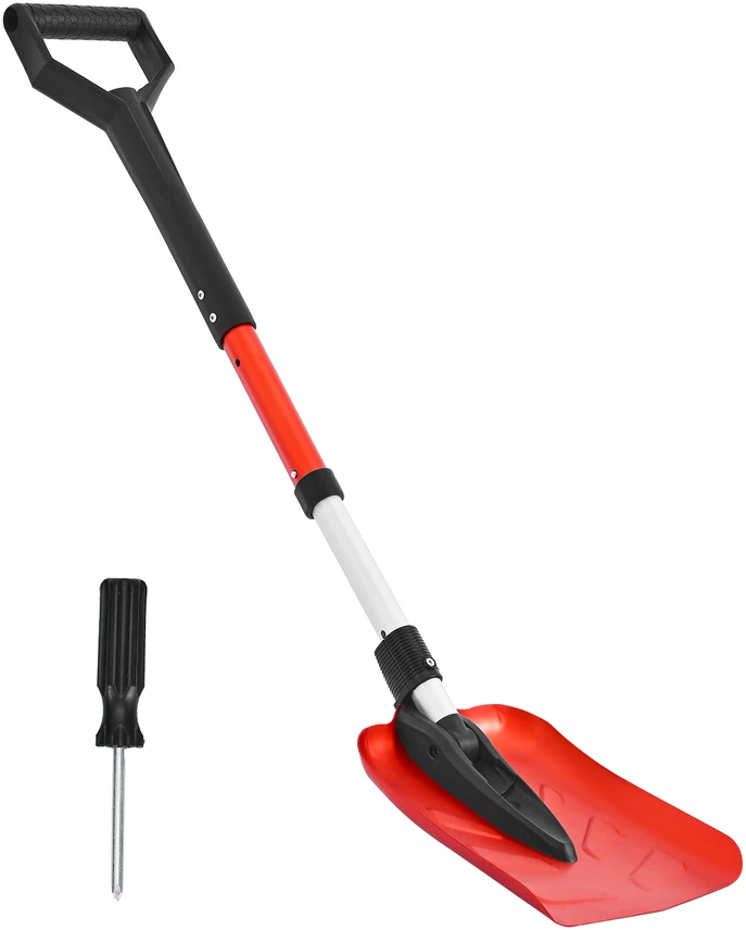 VEVOR Sulankstomas sniego kastuvas 22 cm kiemui