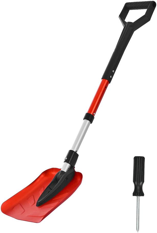 VEVOR Sulankstomas sniego kastuvas 22 cm kiemui