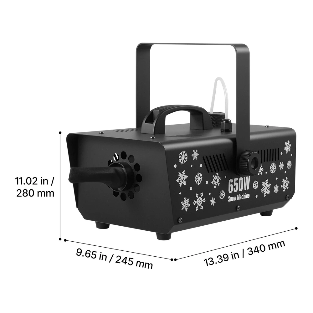 VEVOR Dirbtinio sniego mašina 650W
