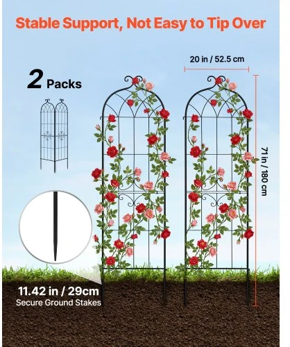Vevor Sodo atrama rožėms 180 x 52.5 cm