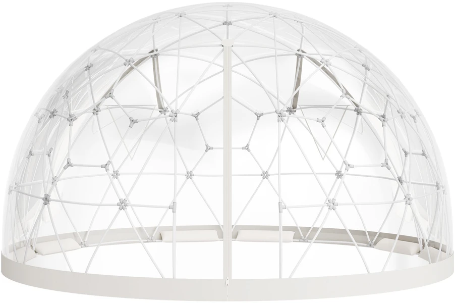VEVOR 15x9,5 ft lauko kupolo palapinė 10-14 asmenų