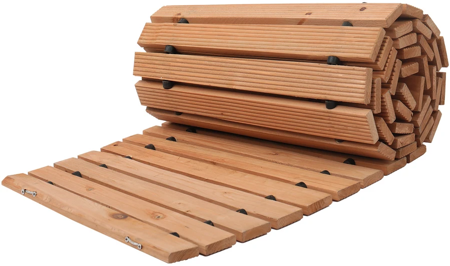 VEVOR Medinis sodo takas, 244 cm x 43 cm