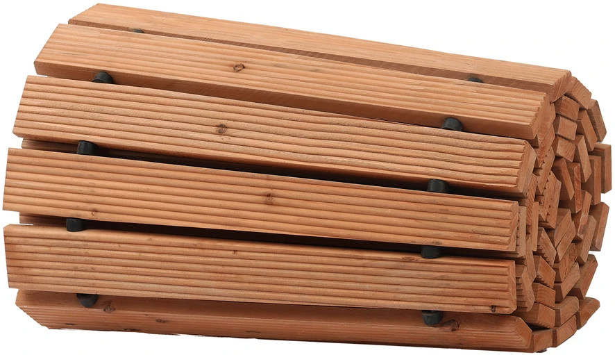 VEVOR Medinis sodo takas, 244 cm x 43 cm