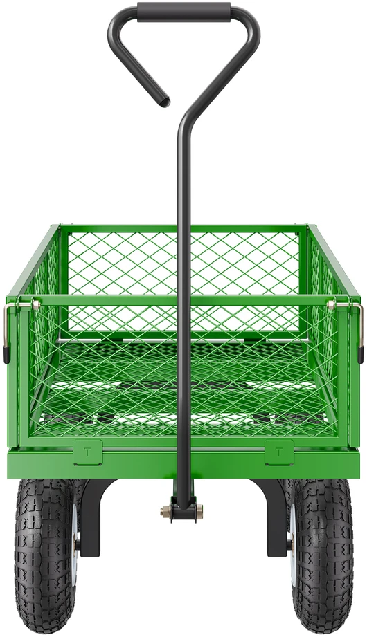 VEVOR Plieninis sodo vežimėlis 408 kg talpos