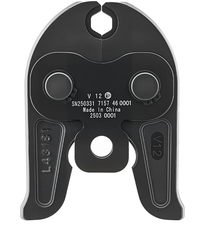 VEVOR 12 mm v12 spaudimo žandikaulis nerūdijančiam plienui