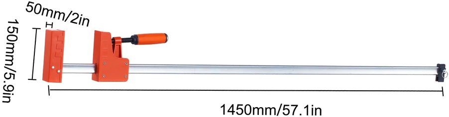 VEVOR 50 cm medienos spaustuvų rinkinys, 2 dalių