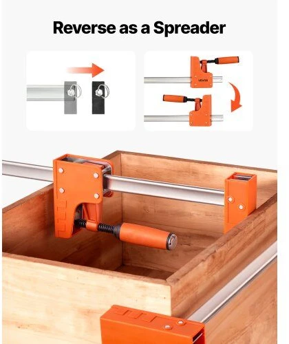 VEVOR 50 cm medienos spaustuvų rinkinys, 2 dalių