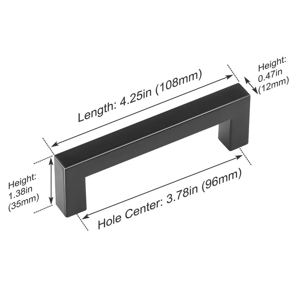 VEVOR 30 dalių virtuvės spintelių rankenėlės 96 mm