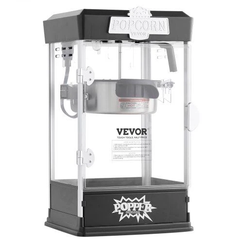 VEVOR Stalinis spragėsiais aparatas 480W 4oz juodas